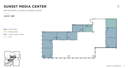 6255 W Sunset Blvd, Los Angeles, CA for lease Floor Plan- Image 1 of 1
