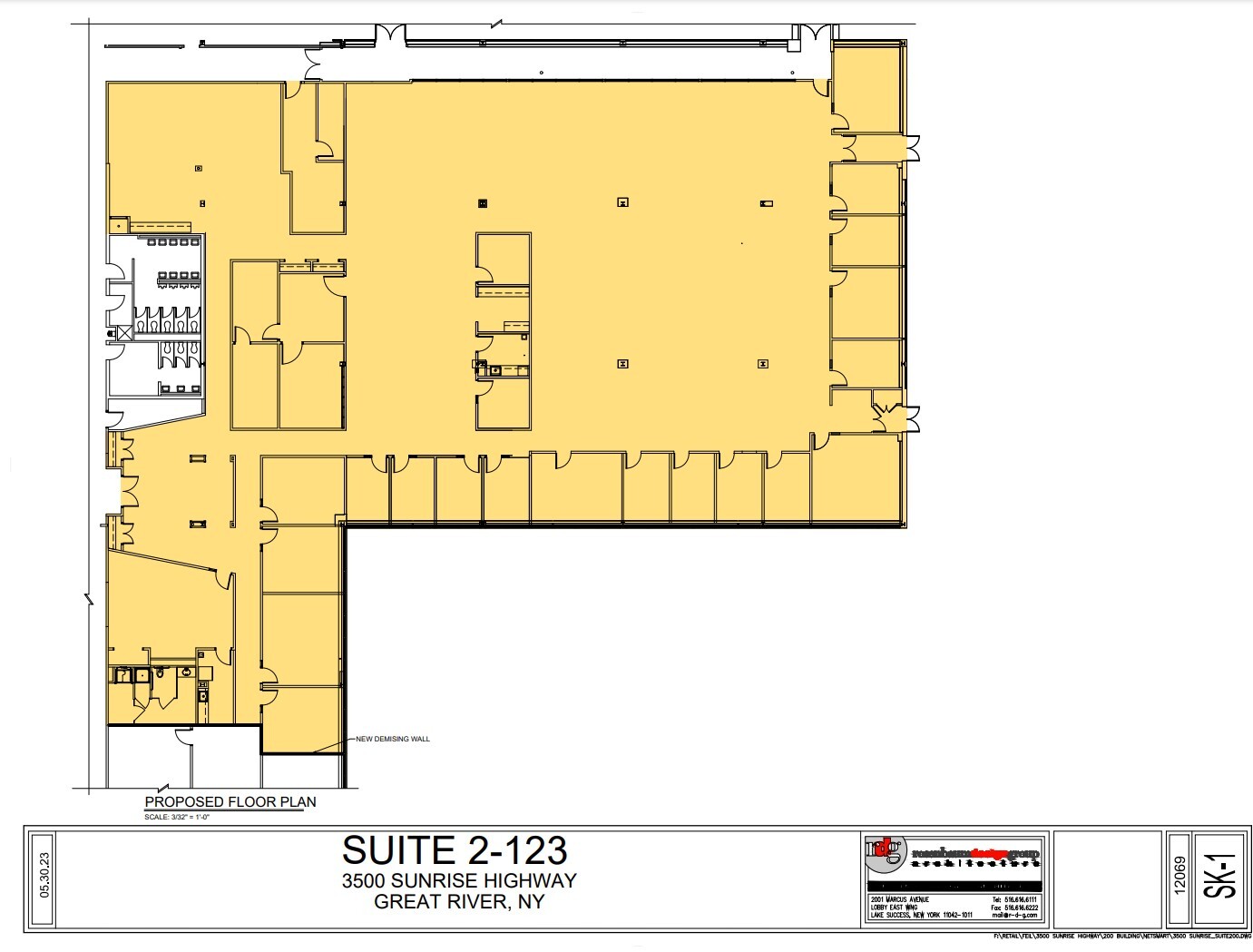 3500 Sunrise Business, Great River, NY à louer Plan d  tage- Image 1 de 1