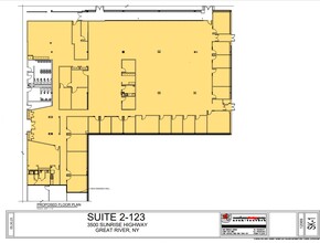 3500 Sunrise Business, Great River, NY à louer Plan d  tage- Image 1 de 1