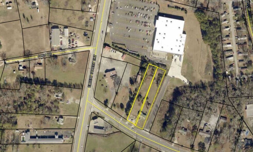 1016 Calhoun Falls Hwy, Elberton, GA à vendre - Aérien - Image 1 de 6