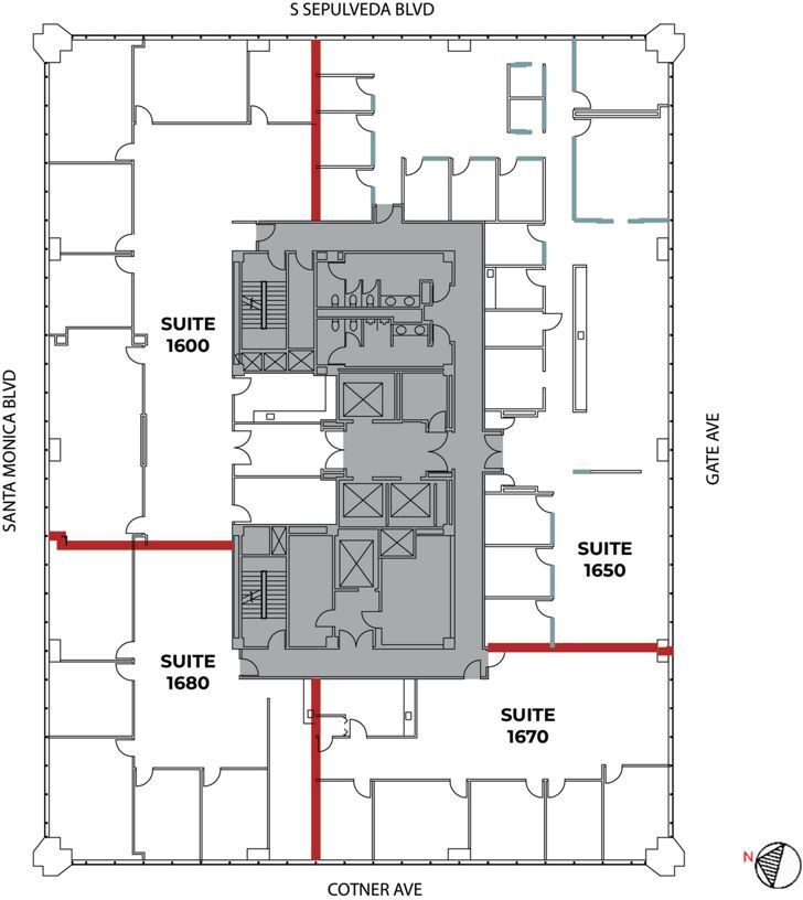 11150 Santa Monica Blvd, Los Angeles, CA for lease Floor Plan- Image 1 of 1