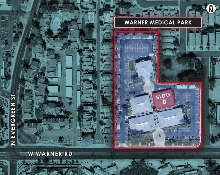 604 W Warner Rd, Chandler, AZ for lease - Aerial - Image 3 of 9