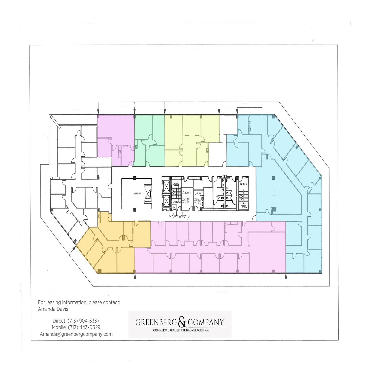 10260 Westheimer Rd, Houston, TX for sale Floor Plan- Image 1 of 1
