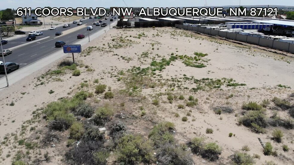 611 Coors Blvd NW, Albuquerque, NM à vendre - Vidéo sur l’inscription commerciale - Image 2 de 4