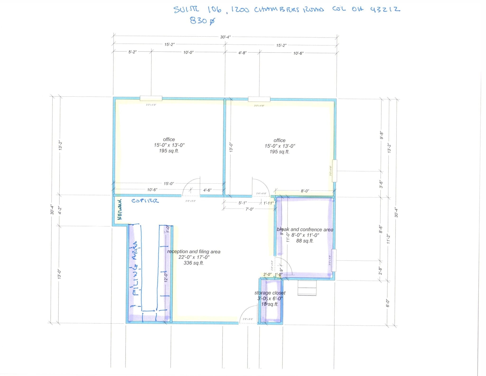1200 Chambers Rd, Columbus, OH for lease Floor Plan- Image 1 of 1