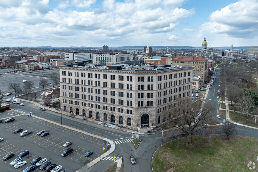 55 Elm St, Hartford, CT for lease - Aerial - Image 3 of 3