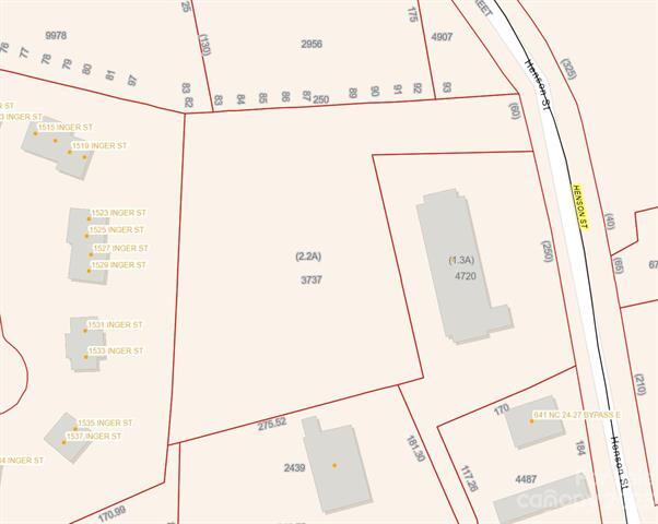 Hensen St, Albemarle, NC for sale - Site Plan - Image 1 of 2
