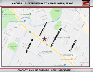 Plus de détails pour 3400 S Expressway 77, Harlingen, TX - Terrain à vendre