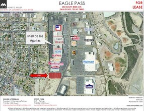 455 S Bibb Ave, Eagle Pass, TX - Aerial  map view