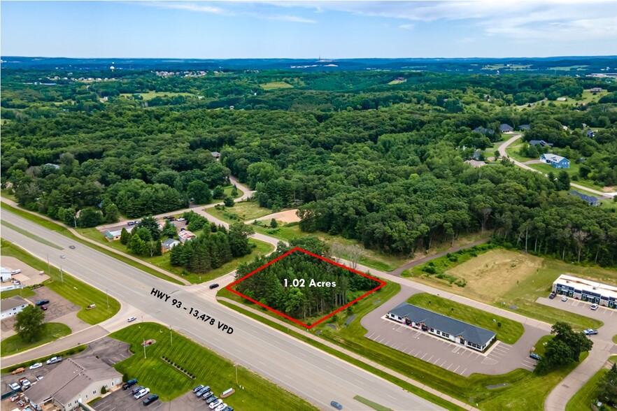 Hwy 93 Hwy, Eau Claire, WI for sale - Aerial - Image 1 of 1