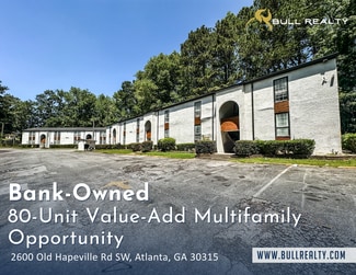 Plus de détails pour 2600 Old Hapeville Rd SW, Atlanta, GA - Multi-résidentiel à vendre
