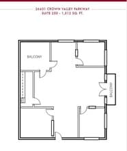 26431 Crown Valley Pky, Mission Viejo, CA for lease Floor Plan- Image 1 of 1