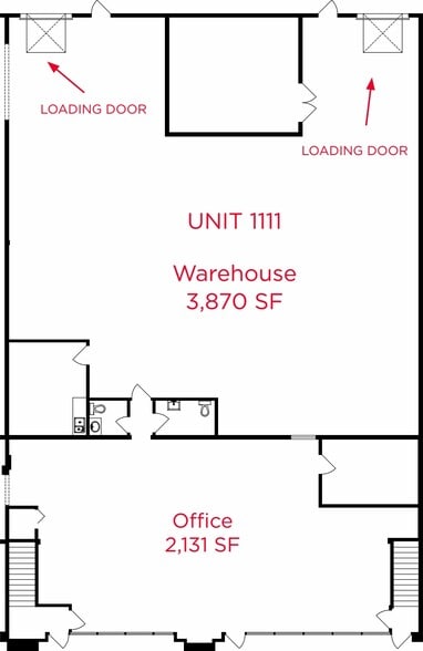 700-736 Chester Rd, Delta, BC à louer - Plan d’étage - Image 2 de 6