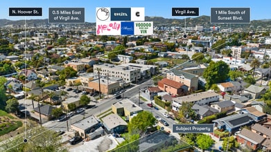 3456 Plata St, Los Angeles, CA - AERIAL  map view