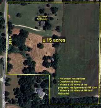 Plus de détails pour 406 S Westmoreland Rd, Waxahachie, TX - Terrain à vendre