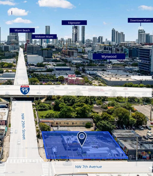 2899 NW 7th Ave, Miami, FL for sale - Aerial - Image 3 of 7