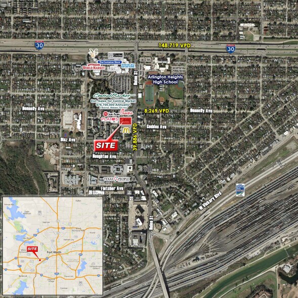 3250 Hulen St, Fort Worth, TX à louer - Photo du bâtiment - Image 3 de 5