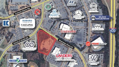 Bowman Plaza Dr, Little Rock, AR - AERIAL  map view - Image1