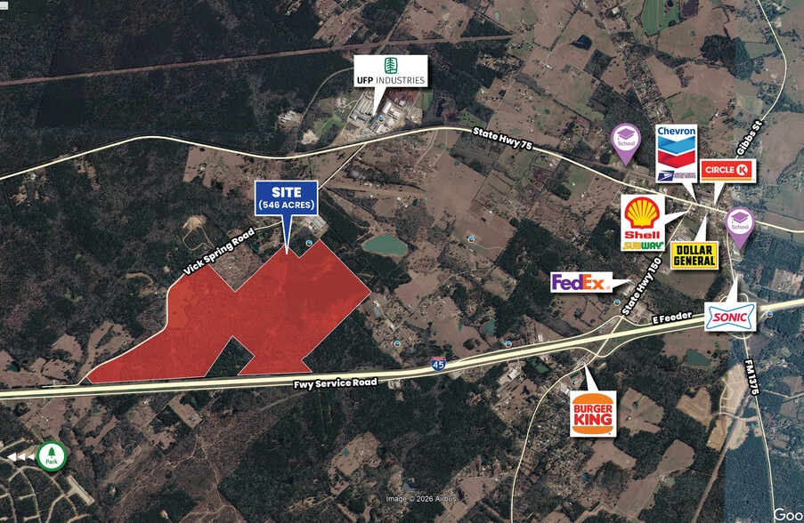 TBD Vick Spring Rd, New Waverly, TX for sale - Building Photo - Image 2 of 23