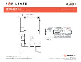 2973 W 7th St, Fort Worth, TX for lease Floor Plan- Image 1 of 1
