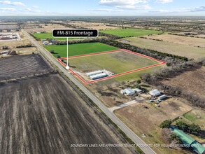 1800 FM 815, Trenton, TX - AERIAL  map view - Image1
