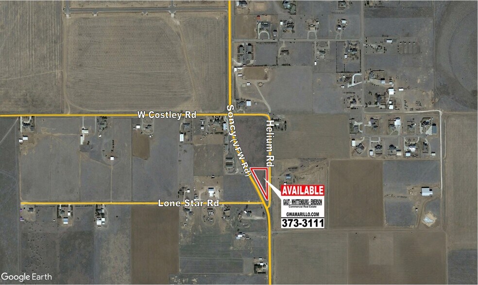 Soncy & Lonestar Rd, Amarillo, TX for sale - Building Photo - Image 1 of 1