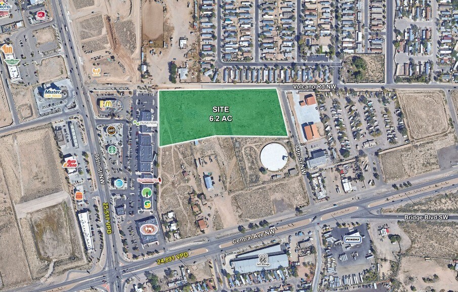 9525 Central Ave NW, Albuquerque, NM à louer - Aérien - Image 3 de 9