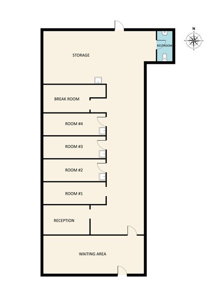11680-11682 Atlantic Ave, Lynwood, CA à louer - Plan d’étage - Image 3 de 16