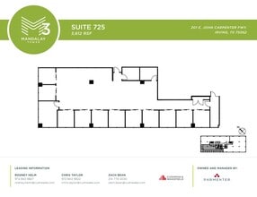 201 E John Carpenter Fwy, Irving, TX for lease Floor Plan- Image 1 of 1