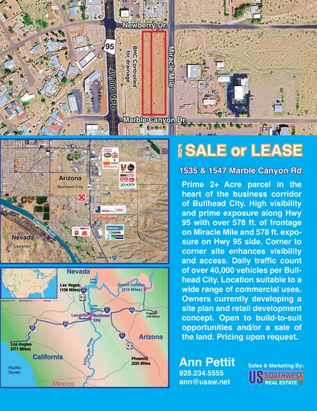 1535 & 1547 East Marble Canyon Drive Dr, Bullhead City, AZ à vendre - Photo du bâtiment - Image 2 de 3