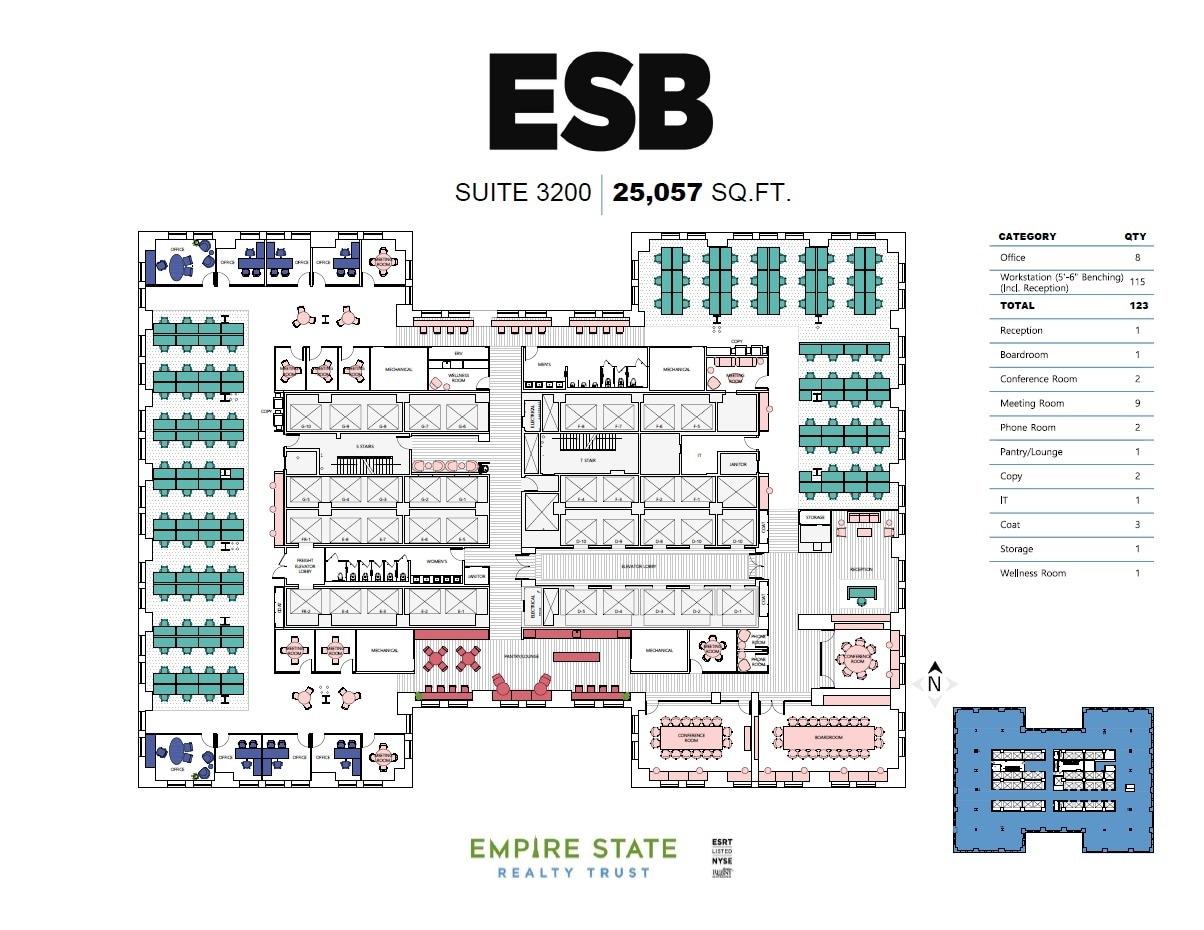 350 Fifth Ave, New York, NY à louer Plan d’étage- Image 1 de 19
