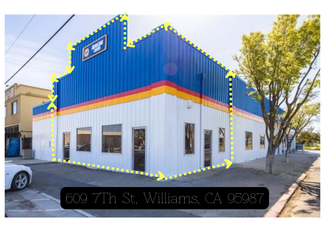 Plus de détails pour 609 N 7th St, Williams, CA - Local commercial à louer