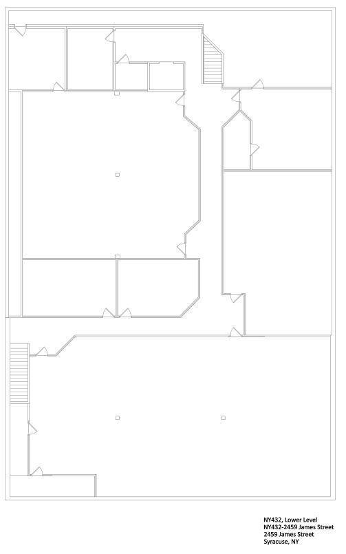 2449-2459 James St, Syracuse, NY à louer Plan d  tage- Image 1 de 1