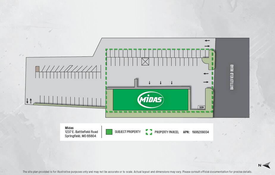 1237 E Battlefield Rd, Springfield, MO à vendre - Photo du bâtiment - Image 2 de 6