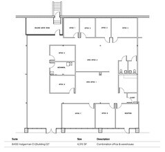 8401-8475 Helgerman Ct, Gaithersburg, MD for lease Floor Plan- Image 1 of 1