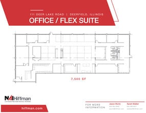 111 Deer Lake Rd, Deerfield, IL for lease Floor Plan- Image 1 of 1