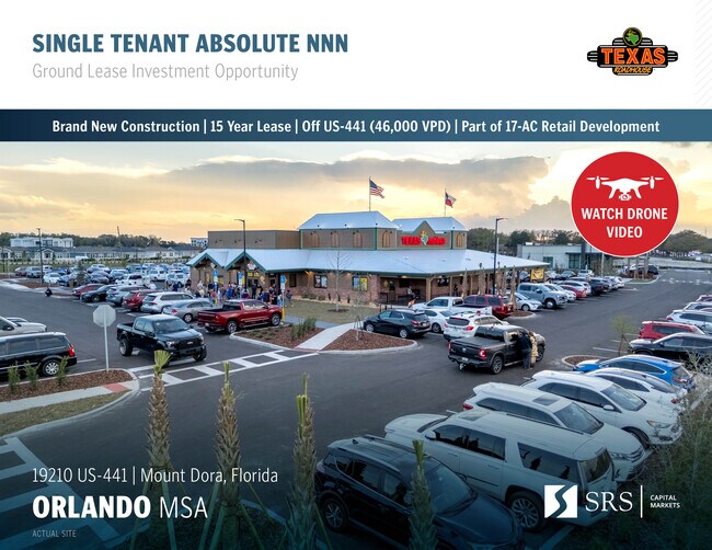 More details for 19210 US Highway 441, Mount Dora, FL - Retail for Sale