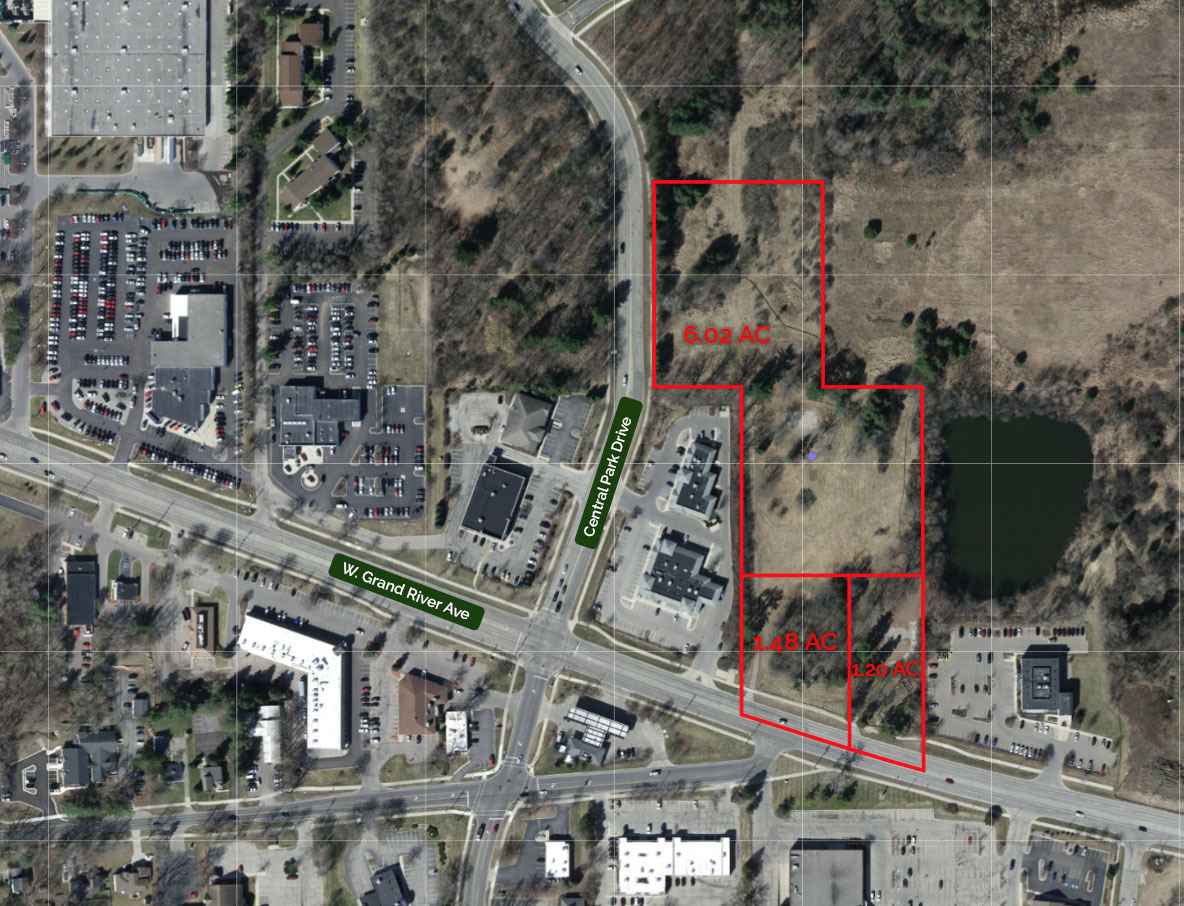 Prime Okemos Commercial Land portfolio of 3 properties for sale on LoopNet.ca Building Photo- Image 1 of 4