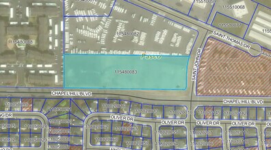 tbd Chapel Hill Blvd, Pasco, WA - Aerial map view