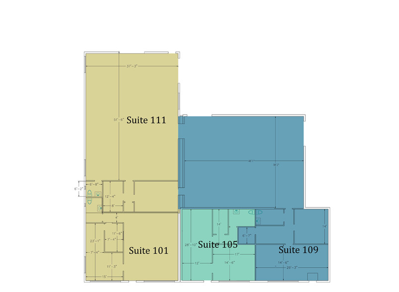 715-721 S Elm St, Denton, TX à louer - Photo du bâtiment - Image 2 de 2