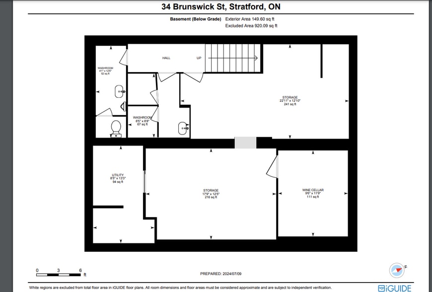 34 Brunswick St, Stratford, ON à vendre - Plan d’étage - Image 2 de 4