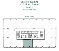 130 Albert Street Ottawa on, Ottawa, ON for lease Floor Plan- Image 2 of 4