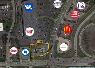 20901 Haggerty Rd, Northville, MI - AÉRIEN Vue de la carte - Image1