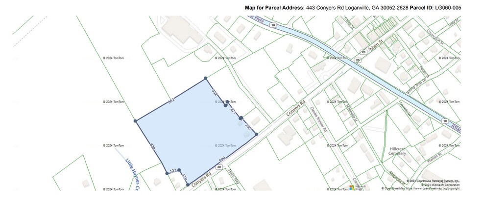 443 Conyers Rd, Loganville, GA à vendre - Photo du bâtiment - Image 3 de 3