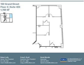 150 Grand St, White Plains, NY for lease Floor Plan- Image 1 of 2