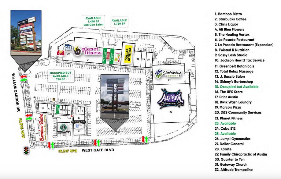 6800 Westgate Blvd, Austin, TX à louer - Photo du bâtiment - Image 2 de 6