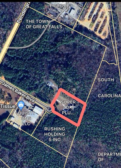 2561 James Baker Rd, Great Falls, SC for sale - Primary Photo - Image 1 of 2