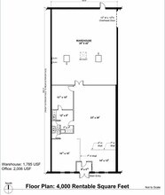 200-212 W North Ave, Lombard, IL for lease Floor Plan- Image 1 of 2