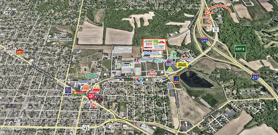 Vaughn Rd, Wood River, IL à vendre - Photo du bâtiment - Image 2 de 2