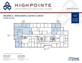 25950 Acero, Mission Viejo, CA for lease Floor Plan- Image 1 of 1